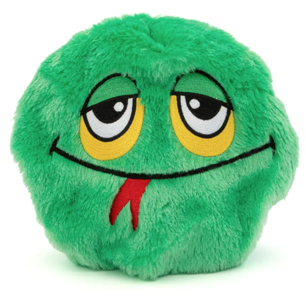 GURU Hide-A-Tail Snake Plush Puzzle Dog Toy, Green