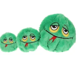 GURU Hide-A-Tail Snake Plush Puzzle Dog Toy, Green