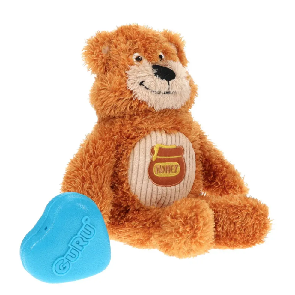 GURU Loveys Dog Toy, Bear, Medium