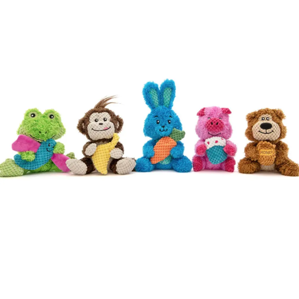 GURU Loveys Dog Toy, Bear, Medium