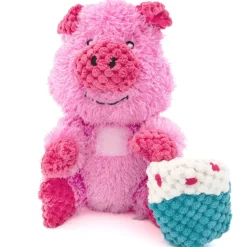 GURU Loveys Dog Toy, Pig, Medium