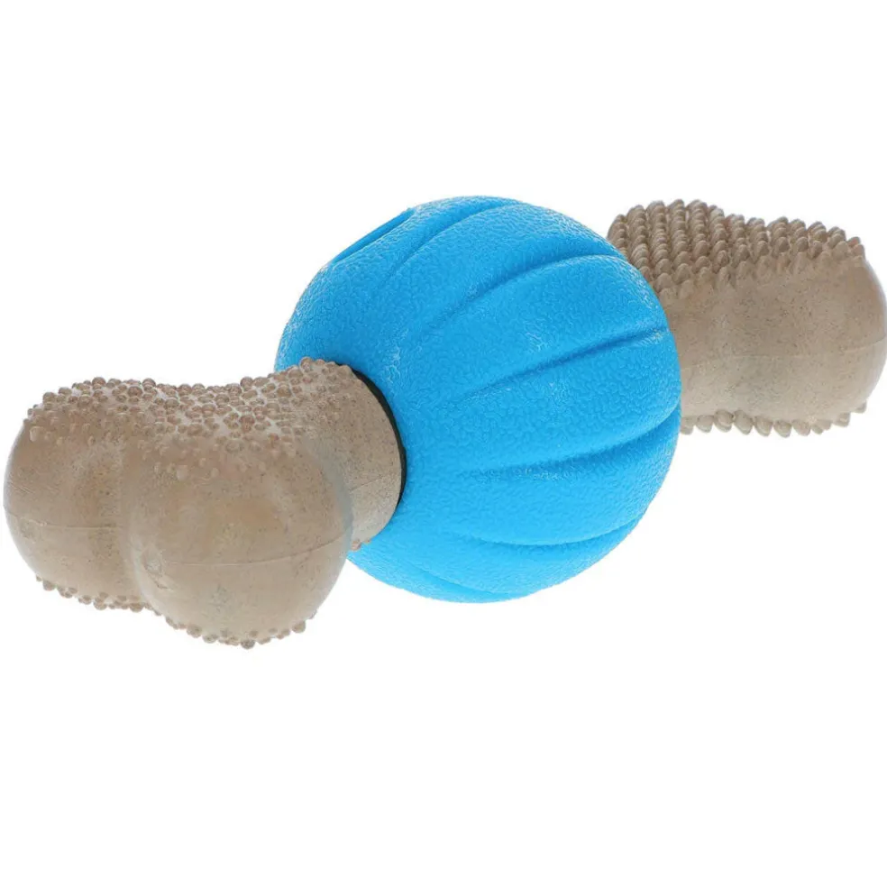 GURU Spin & Chew Bone Dog Toy Bacon, Medium