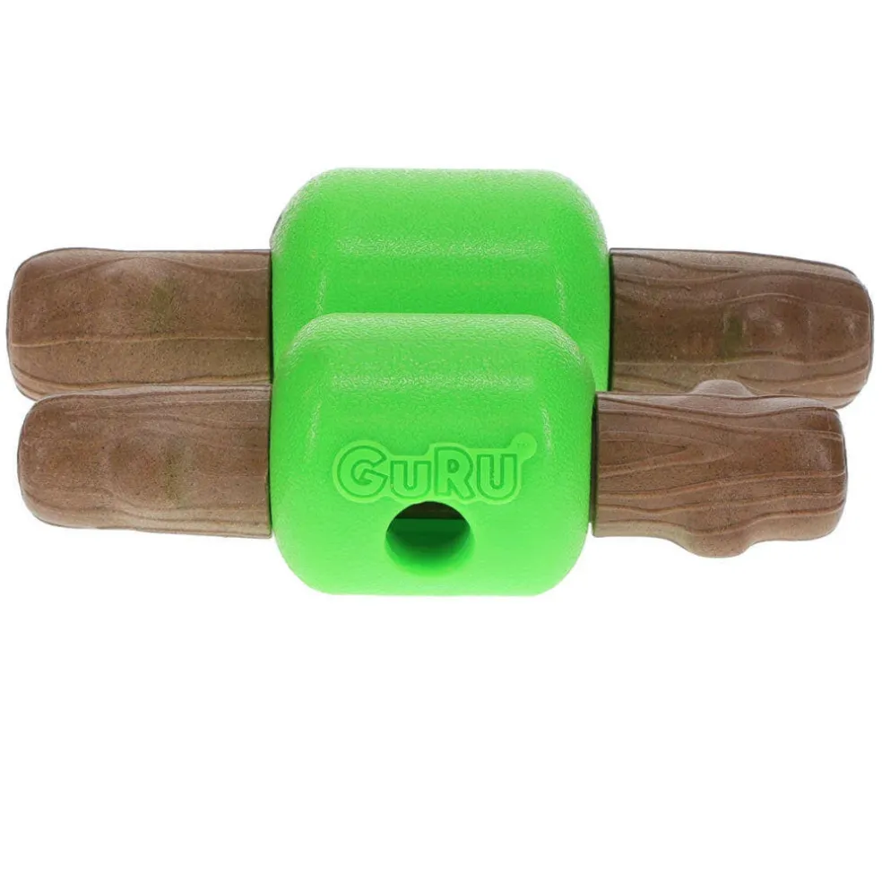 GURU Spin & Treat Stick Treat Dispenser Dog Toy, Large