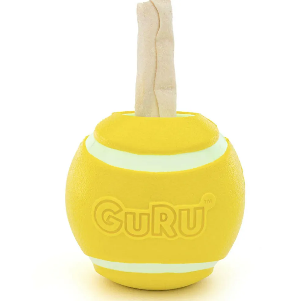 GURU Tennis Treat Holder Ball Dog Toy, Medium