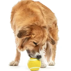 GURU Tennis Treat Holder Ball Dog Toy, Medium