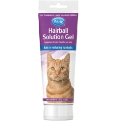 Hairball Solution Gel Supplement For Cats (3.5 oz)