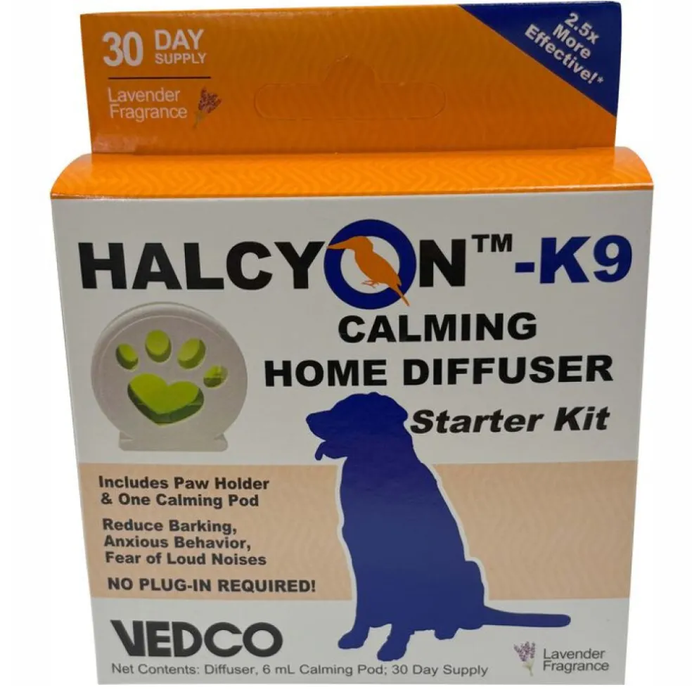 Halcyon K9 Calming Home Diffuser Starter Kit for Dogs