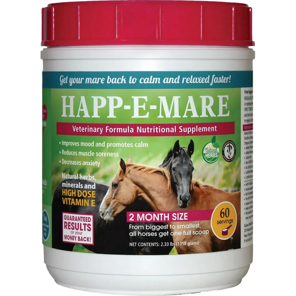 Happ-E-Mare Mood Support for Horses (2.33 lb- 60 Day Supply)
