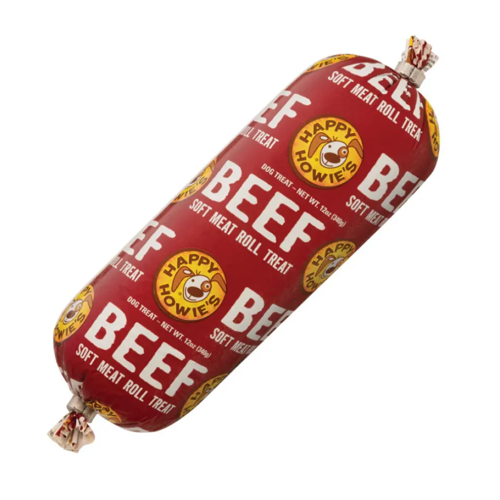 Happy Howies Beef Soft Meat Roll Treats For Dogs