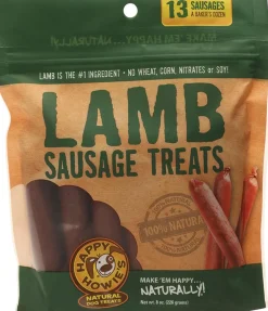 Happy Howies Lamb Sausage Treats for Dogs (13 sausages)