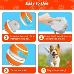 HardyPaw Auto Pet Toy Ball
