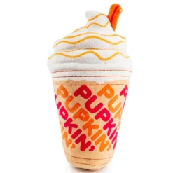 Haute Diggity Dog Pupkin' Donuts Ice Coffee Halloween Dog Toy