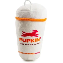 Haute Diggity Dog Pupkin' Donuts Hot Coffee Dog Toy