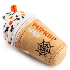 Haute Diggity Dog Pupkin' Donuts Ice Cup Halloween Dog Toy