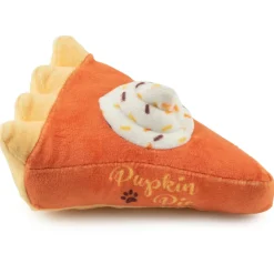 Haute Diggity Dog Pupkin Pie Slice Halloween Fall Dog Toy