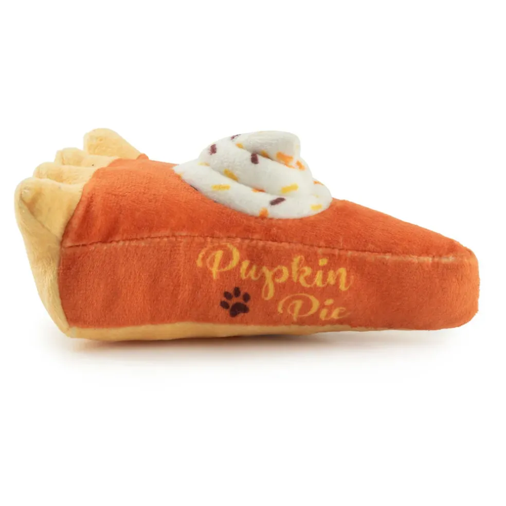 Haute Diggity Dog Pupkin Pie Slice Halloween Fall Dog Toy