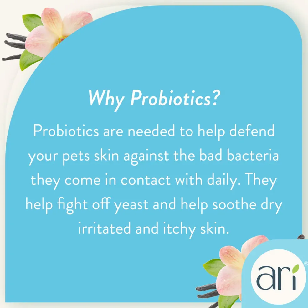 Health Extension Ari Probiotic Deodorizer Spray Vanilla & Almond for Dogs, 8-oz