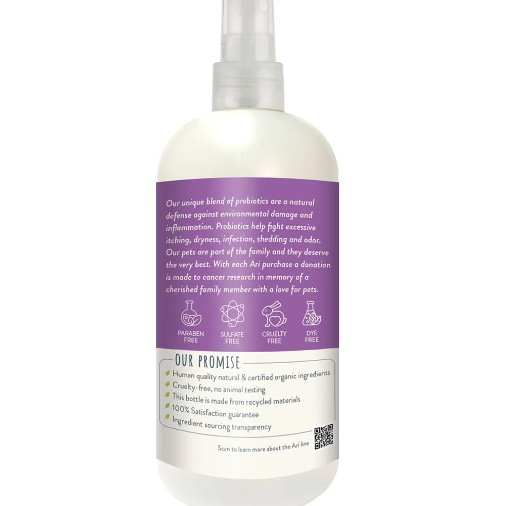 Health Extension Ari Probiotic Deodorizer Spray Lavender & Eucalyptus For Dogs, 8-oz