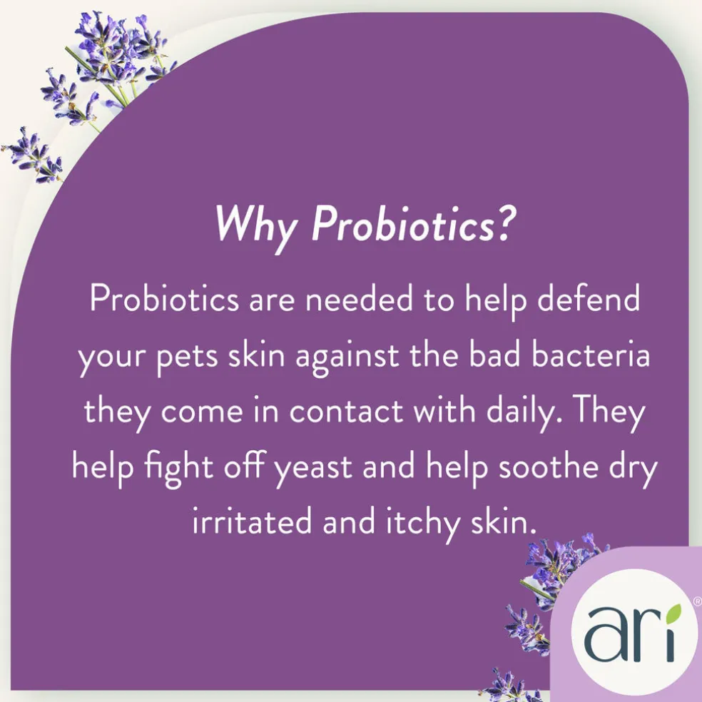 Health Extension Ari Probiotic Deodorizer Spray Lavender & Eucalyptus For Dogs, 8-oz