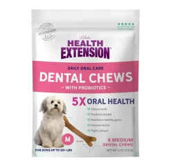 Health Extension Probiotic Dental Chews For Dogs