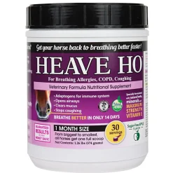 Heave Ho for Allergies, COPD & Coughing in Horses with Sugar-Free Apple