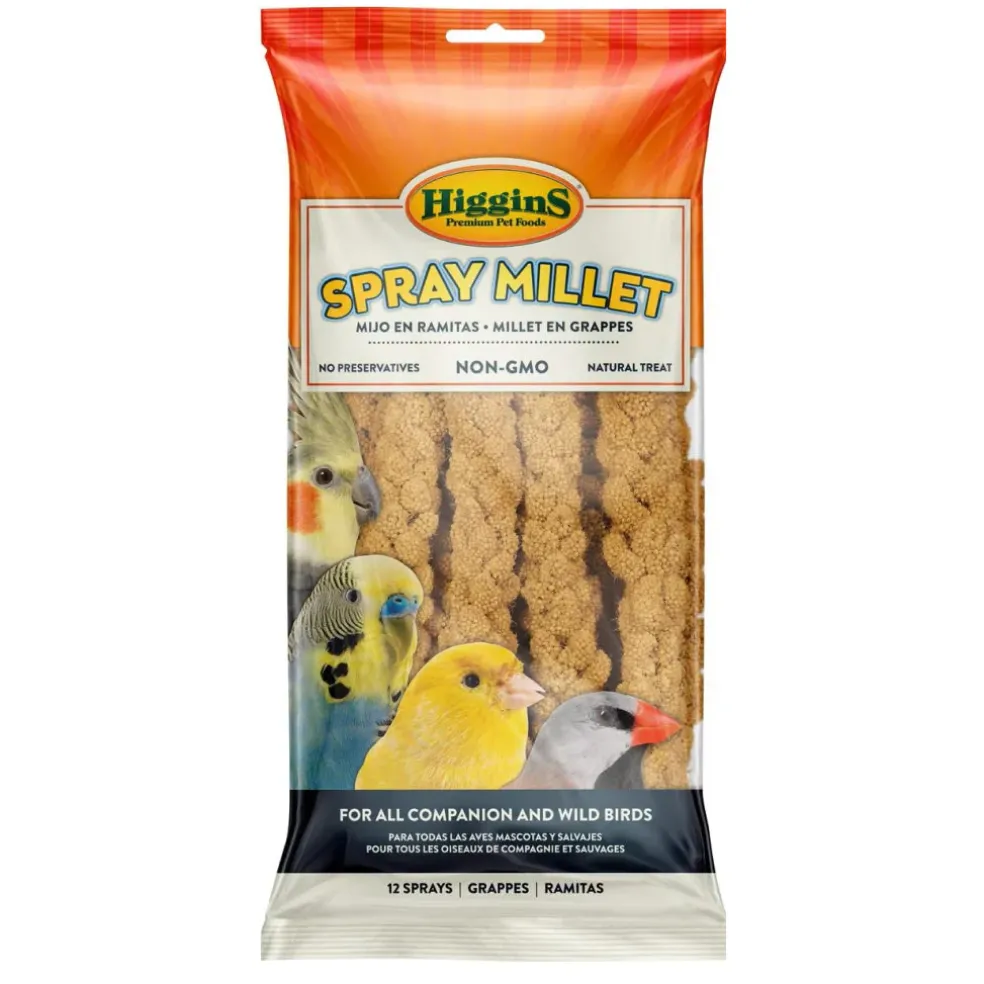 Higgins Spray Millet Treats For Birds