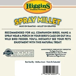 Higgins Spray Millet Treats For Birds