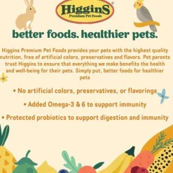 Higgins Sunburst Freeze Dried Fruit Strawberry Banana Treats For Birds 0.5 oz