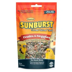 Higgins Sunburst Fruits & Veggies Small Treats For Birds 3 oz