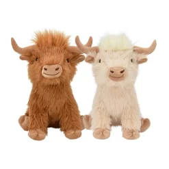 Highland Cow Toy for Dogs, Assorted Colors