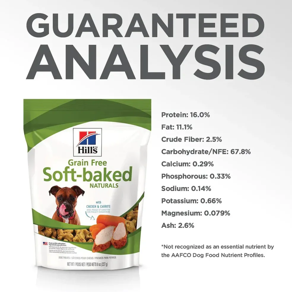Hill's Grain Free Soft-Baked Naturals Dog Treats (8 oz)