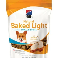 Hill's Natural Baked Light Biscuits with Real Chicken Dog Treats, Small (8 oz)