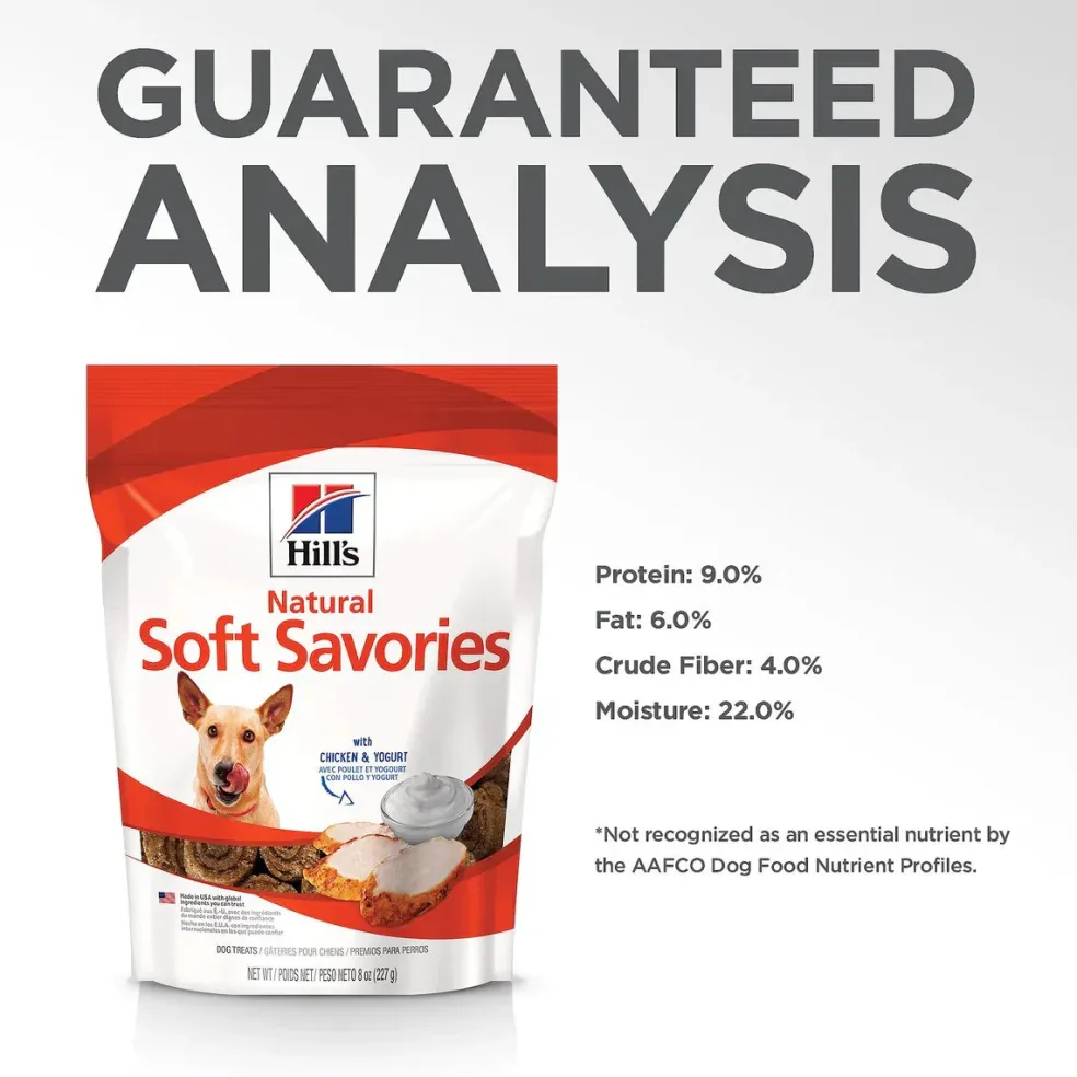 Hill's Natural Soft Savories Dog Treats (8 oz)