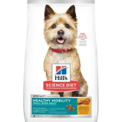 Hill's Science Diet Adult Healthy Mobility Small Bites Chicken Meal, Brown Rice & Barley Recipe Dry Dog Food