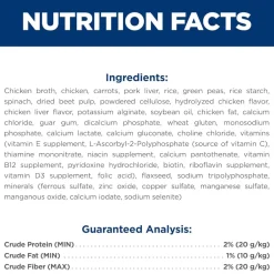 Hill's Science Diet Adult 7+ Healthy Cuisine Chicken & Vegetables Stew Wet Dog Food (2.8 oz x 24 pouches)