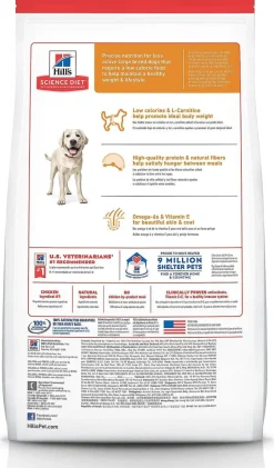 Hill's Science Diet Adult Light Large Breed Dry Dog Food, Chicken Meal & Barley