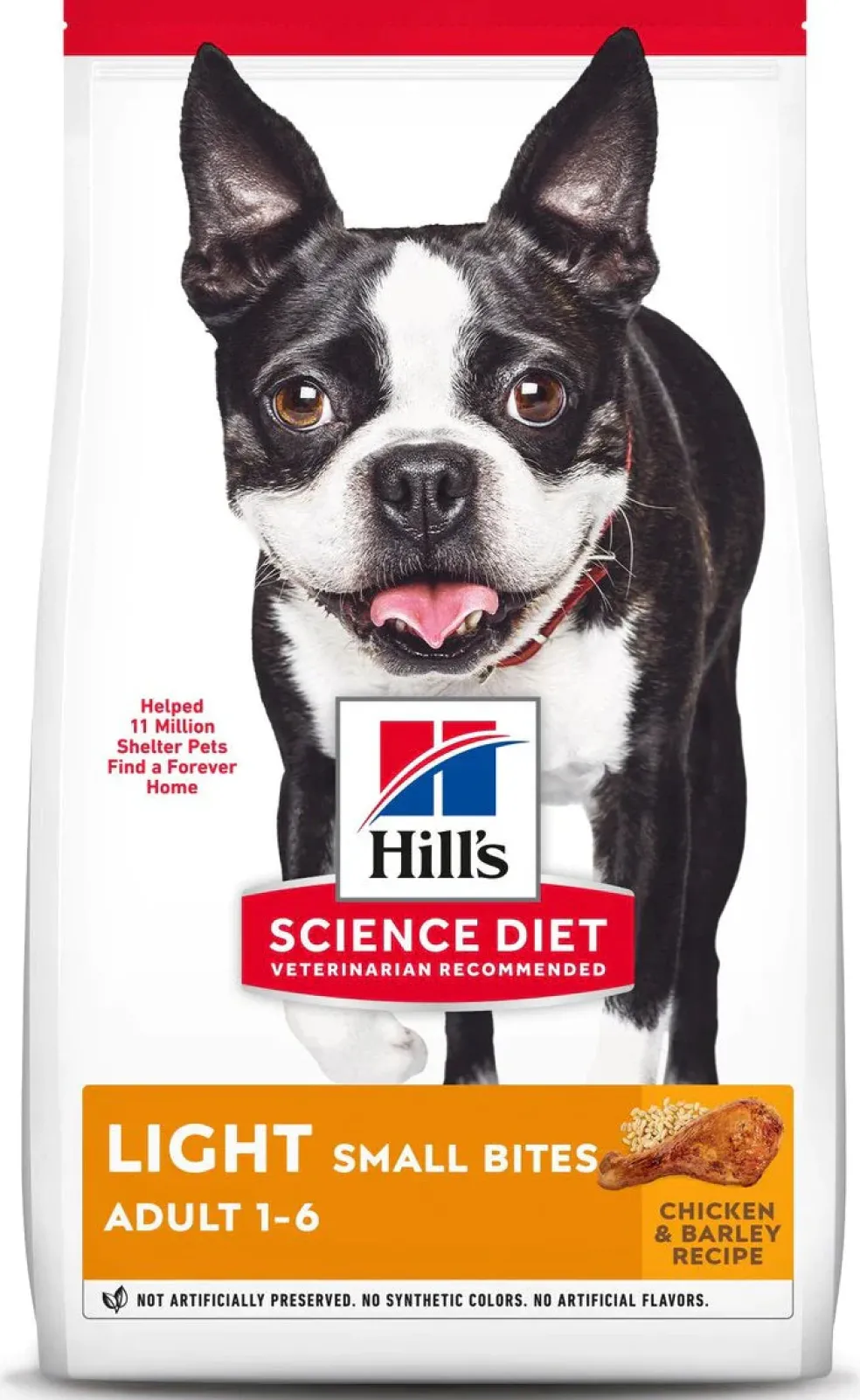 Hill's Science Diet Adult Light Small Bites Dry Dog Food, Chicken Meal & Barley