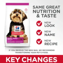 Hill's Science Diet Adult Small & Mini Lamb Meal & Brown Rice Recipe Dry Dog Food, 4.5 lb bag