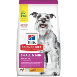 Hill's Science Diet Adult 7+ Small & Mini Chicken Meal & Brown Rice Recipe Dry Dog Food