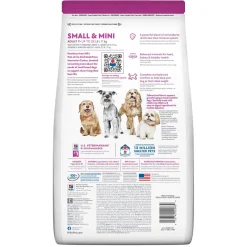 Hill's Science Diet Adult 7+ Small & Mini Chicken Meal & Brown Rice Recipe Dry Dog Food