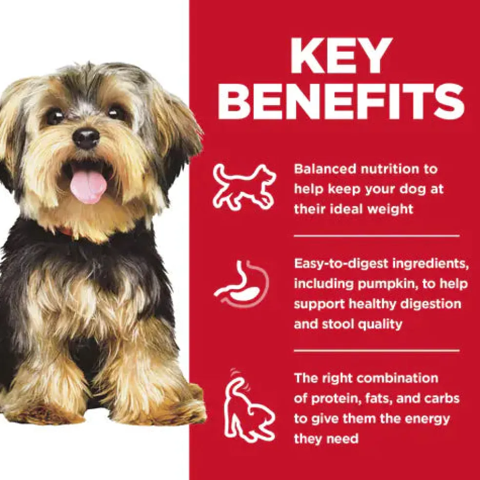 Hill's Science Diet Adult Small & Mini Chicken & Brown Rice Recipe Dry Dog Food, 4.5lb bag