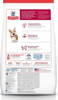 Hill's Science Diet Adult Small Bites Dry Dog Food, Chicken & Barley Recipe