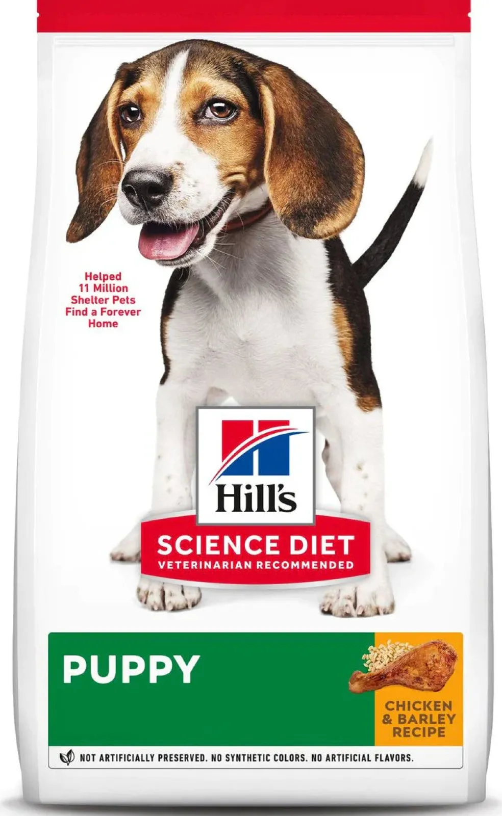 Hill's Science Diet Puppy Dry Dog Food, Chicken Meal & Barley Recipe (30 lb)