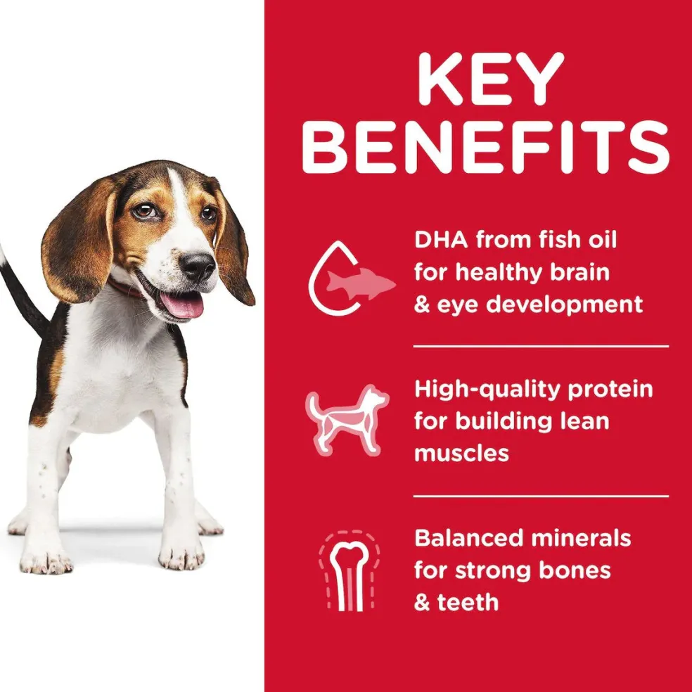 Hill's Science Diet Puppy Dry Dog Food, Chicken Meal & Barley Recipe (30 lb)
