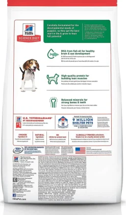 Hill's Science Diet Puppy Dry Dog Food, Chicken Meal & Barley Recipe (30 lb)