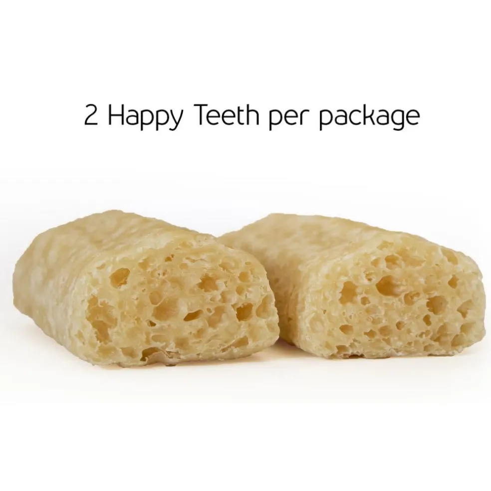 Himalayan Pet Supply Happy Teeth Himalayan Cheese Dental Treat For Dogs (2 chews)