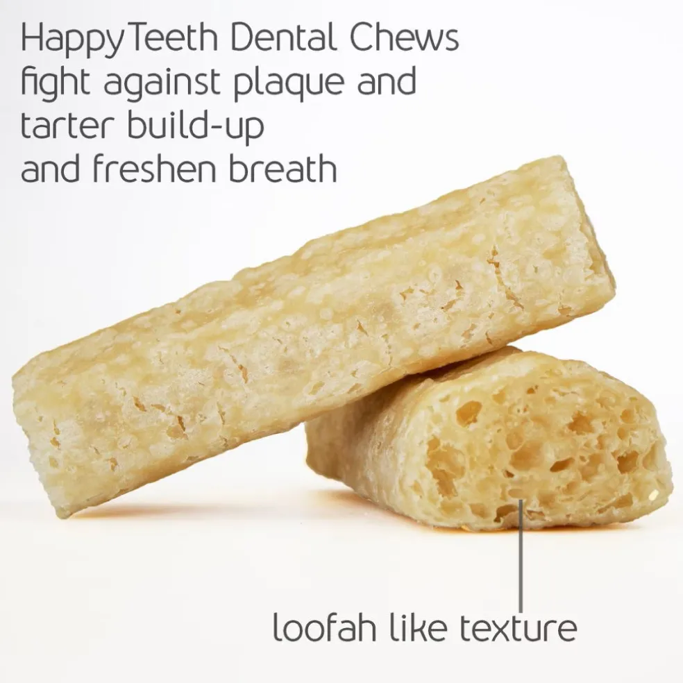Himalayan Pet Supply Happy Teeth Himalayan Cheese Dental Treat For Dogs (2 chews)