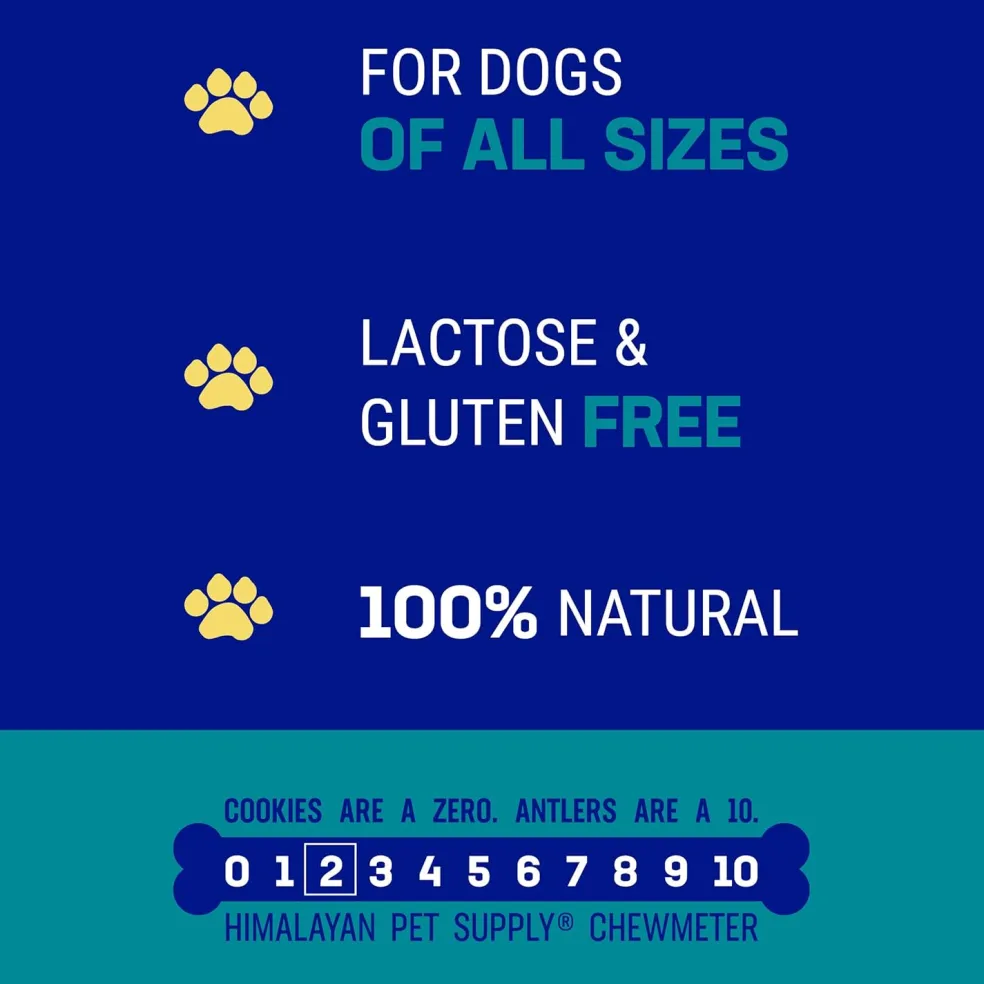 Himalayan Pet Supply Happy Teeth Himalayan Cheese Dental Treat For Dogs (2 chews)