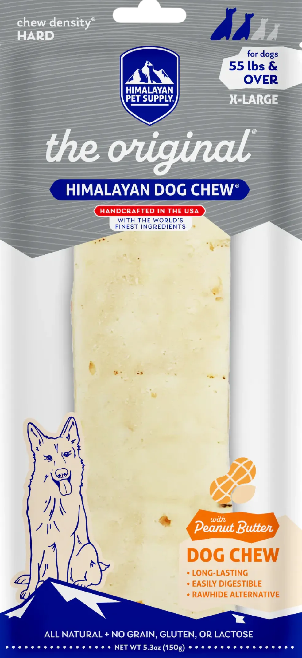 Himalayan Pet Supply Himalayan Dog Chew with Peanut Butter