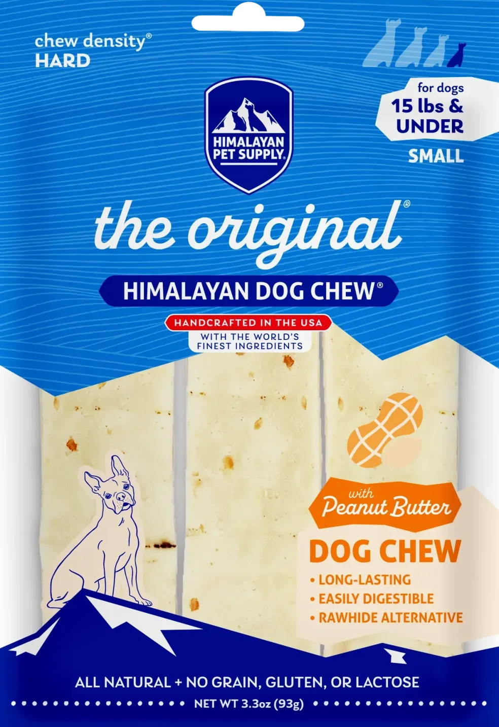 Himalayan Pet Supply Himalayan Dog Chew with Peanut Butter
